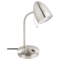 LARA 1lt Adjustable Table Lamp with USB Charger
