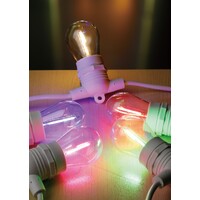 FESTOON 10lt LED Multi-Colour 8m Exterior FIXED Light Kit