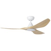 SURF 1320mm 20w CCT DC ABS 3 Blade Ceiling Fan with Remote