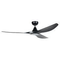 SURF 1520mm 20w CCT LED DC ABS 3 Blade Ceiling Fan with Remote