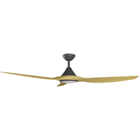 CLOUDFAN 1520mm 20w CCT LED Smart DC ABS 3 Blade Ceiling Fan with Remote