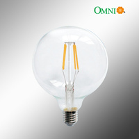 LED Filament G125 Globe (Dimmable)