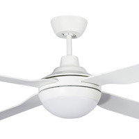 DISCOVERY 1200mm 15w Tricolour LED ABS Ceiling Fan