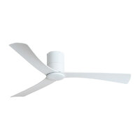 METRO 1320mm DC ABS 3 Blade Close to Ceiling Fan