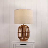 TEGAL 1lt Bamboo Table Lamp