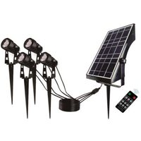 4lt Solar Garden Light Kit with Remote