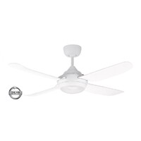 SPINIKA II 1200mm 20w Tricolour Step-Dimming 4 Blade ABS Ceiling Fan
