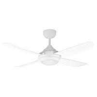 SPINIKA 1200mm 20w Tricolour Step Dimming 4 Blade ABS Ceiling Fan