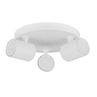 SPOT 3lt Adjustable Round Base Wall Light (globes not included)