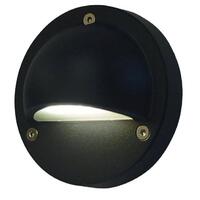 STE 1w LED 12v IP44 Round Eyelid Exterior Wall Light