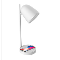 8w Tricolour Step-Dimming Desk Lamp with Wireless Charge