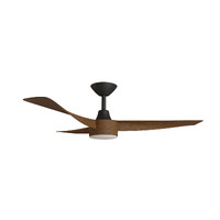 TURACO 1220mm 18w CCT LED Smart DC ABS 3 Blade Ceiling Fan with Remote